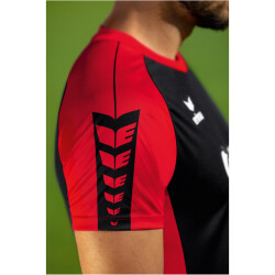 erima Six Wings Trikot schwarz/rot 128