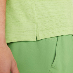 NIKE Dri-FIT Miler Laufshirt vivid green/reflective silv L