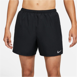 NIKE Challenger Brief-Lined Laufshorts Herren black/reflective silv M
