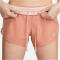 NIKE Dri-FIT Trainingsshorts Damen lt madder root/atmosphere/wolf grey L