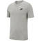 NIKE Sportswear Freizeit T-Shirt Herren 064 - dk grey heather/black XS