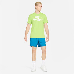NIKE Sportswear JUST DO IT T-Shirt Herren vivid green/white L