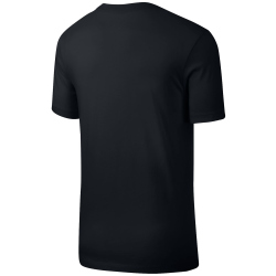 NIKE Sportswear Freizeit T-Shirt Herren 013 - 013 - black/white XS