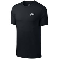 NIKE Sportswear Freizeit T-Shirt Herren 013 - 013 - black/white XS