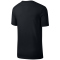 NIKE Sportswear Freizeit T-Shirt Herren 013 - 013 - black/white XS