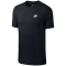 NIKE Sportswear Freizeit T-Shirt Herren 013 - 013 - black/white XS