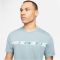 NIKE Sportswear T-Shirt Herren aviator grey/wolf grey/white S