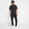 NIKE Sportswear Poloshirt Herren black/white L