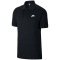 NIKE Sportswear Poloshirt Herren black/white L