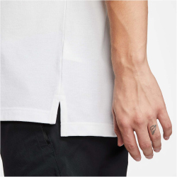 NIKE Sportswear Poloshirt Herren white/black S