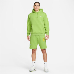 NIKE Sportswear Club Fleece Hoodie vivid green/vivid green/white M
