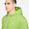 NIKE Sportswear Club Fleece Hoodie vivid green/vivid green/white M