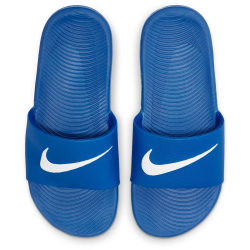 NIKE Kawa Slides Badelatschen Kinder hyper cobalt/white 29.5