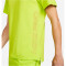 NIKE Pro Dri-FIT Burnout kurzarm Trainingsshirt Herren atomic green/lt lemon twist/siren r L