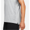 NIKE Pro Dri-FIT Burnout kurzarm Trainingsshirt Herren particle grey/white/black S