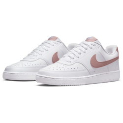 NIKE Court Vision Low-Top Sneaker Damen 102 - white/pink oxford 36