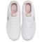 NIKE Court Vision Low-Top Sneaker Damen 102 - white/pink oxford 36.5