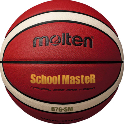 molten School MasteR Basketball B7G-SM orange/ivory 7