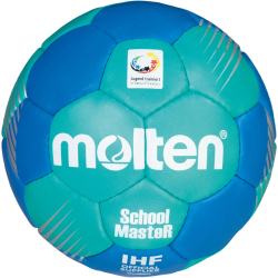 molten School MasteR Handball H2F-SM grün/blau 2