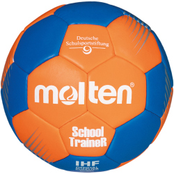 molten School TraineR Handball H0F-ST orange/blau 0