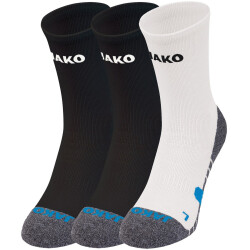 3er Pack JAKO Fußball-Trainingssocken 2x schwarz,...