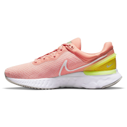 NIKE React Miler 3 Laufschuhe Damen lt madder root/white-atmosphere-volt 40