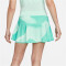 NIKECourt Dri-FIT Victory bedruckter Tennisrock Damen mint foam/black M