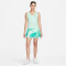 NIKECourt Dri-FIT Victory bedruckter Tennisrock Damen mint foam/black M