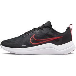 NIKE Downshifter 12 Laufschuhe Herren black/white-dk smoke grey-lt smoke grey 43
