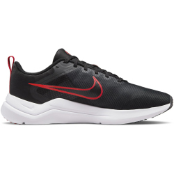 NIKE Downshifter 12 Laufschuhe Herren black/white-dk smoke grey-lt smoke grey 45