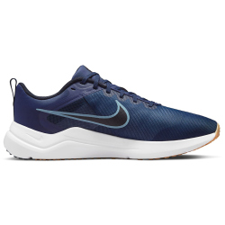NIKE Downshifter 12 Laufschuhe Herren midnight navy/worn blue-dark obsidian 43