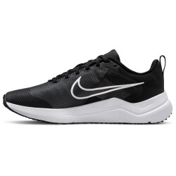NIKE Downshifter 12 Laufschuhe Damen black/white-smoke grey-pure platinum 35.5
