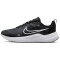 NIKE Downshifter 12 Laufschuhe Damen black/white-smoke grey-pure platinum 35.5