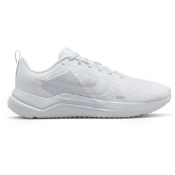 NIKE Downshifter 12 Laufschuhe Damen white/metallic silver-pure platinum 35.5