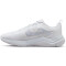 NIKE Downshifter 12 Laufschuhe Damen white/metallic silver-pure platinum 35.5