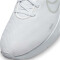NIKE Downshifter 12 Laufschuhe Damen white/metallic silver-pure platinum 35.5