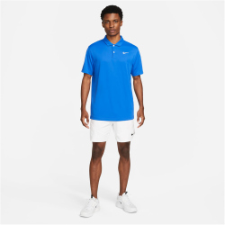 NIKECourt Dri-FIT Tennis Poloshirt Herren game royal/white S
