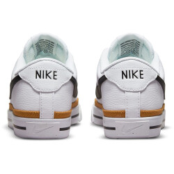 NIKE Court Legacy Next Nature Sneaker Damen white/black-desert ochre-team orange 40