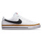NIKE Court Legacy Next Nature Sneaker Damen white/black-desert ochre-team orange 40