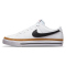 NIKE Court Legacy Next Nature Sneaker Damen white/black-desert ochre-team orange 43