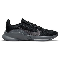 NIKE SuperRep Go 3 Next Nature Flyknit Trainingsschuhe Herren black/anthracite-iron grey 42
