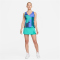 NIKECourt Dri-FIT Victory Tennisrock Damen washed teal/white S