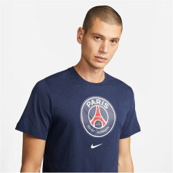 NIKE Paris Saint-Germain T-Shirt Herren midnight navy M