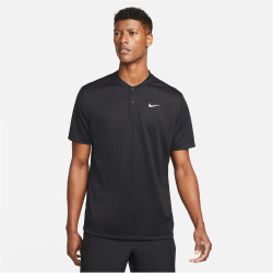 NIKECourt Dri-FIT Tennis Poloshirt Herren black/white S