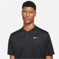 NIKECourt Dri-FIT Tennis Poloshirt Herren black/white S