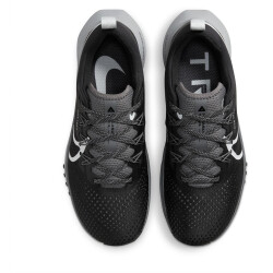 NIKE React Pegasus Trail 4 Trailrunning-Schuhe Damen black/aura-dark grey-wolf grey 35.5