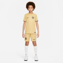 NIKE FC Barcelona 2022/23 Stadium Dri-FIT Auswärtstrikot Kinder club gold/obsidian XS (122-128 cm)