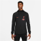 NIKE FC Liverpool Strike Dri-FIT Knit Fu&szlig;ball Trainingsjacke Herren black/siren red S
