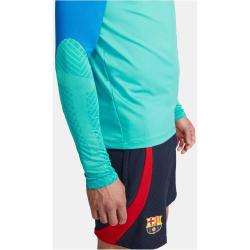 NIKE FC Barcelona Strike Dri-FIT Trainingstrikot Herren oracle aqua/signal blue/obsidian M