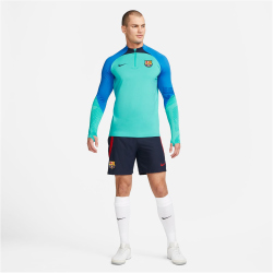 NIKE FC Barcelona Strike Dri-FIT Trainingstrikot Herren oracle aqua/signal blue/obsidian M